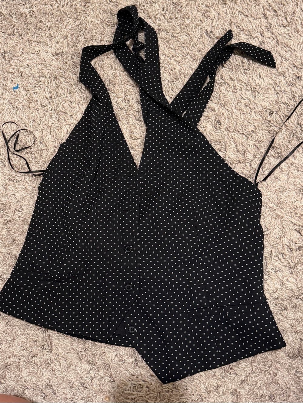Zara halter vest top